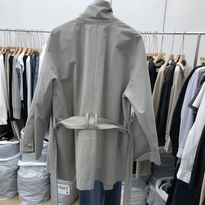 MOI-A韓國東大門代購女裝新品26春夏推薦休閑夾克含腰帶MOI-A夾克