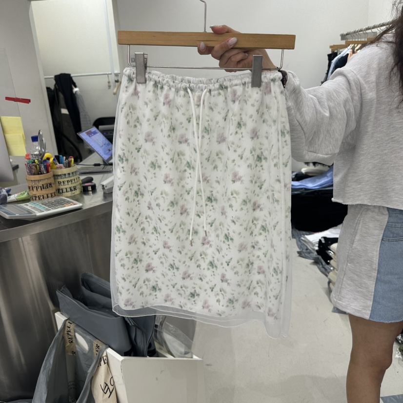 REPELLER韓國東大門直郵女裝新品推薦時尚26春夏半身裙中短裙REPELLER半身裙/中短裙圖色1