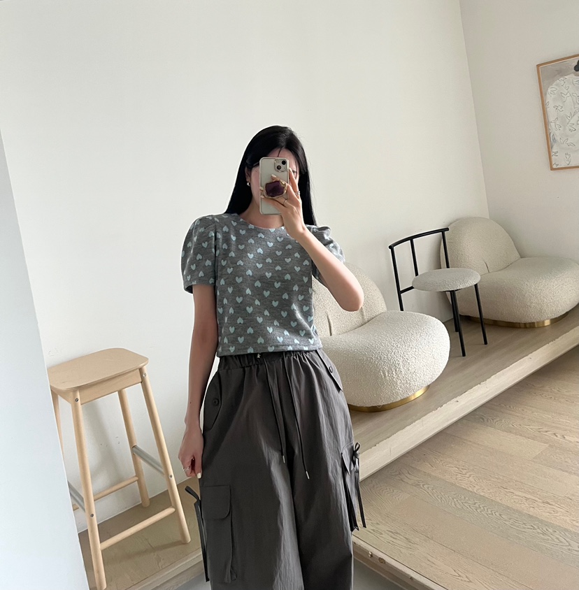 AMUSE SEOUL韓國東大門直郵女士新品推薦26春夏時尚職業T恤AMUSE SEOULT恤