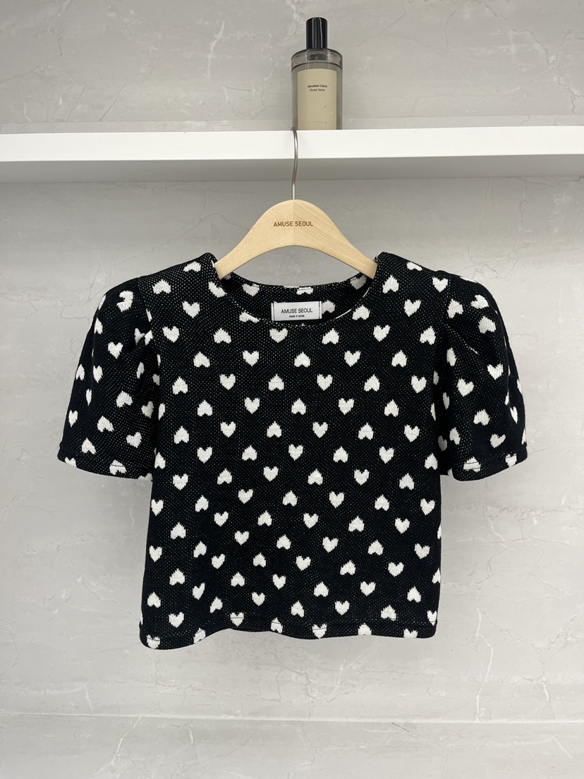 AMUSE SEOUL韓國東大門直郵女士新品推薦26春夏時尚職業T恤AMUSE SEOULT恤圖色2