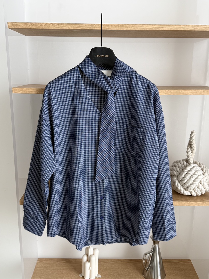 LARCENCICL/BESO韓國東大門代購女士新品26春夏襯衫蕾絲衫LARCENCICL/BESO襯衫/蕾絲衫圖色2