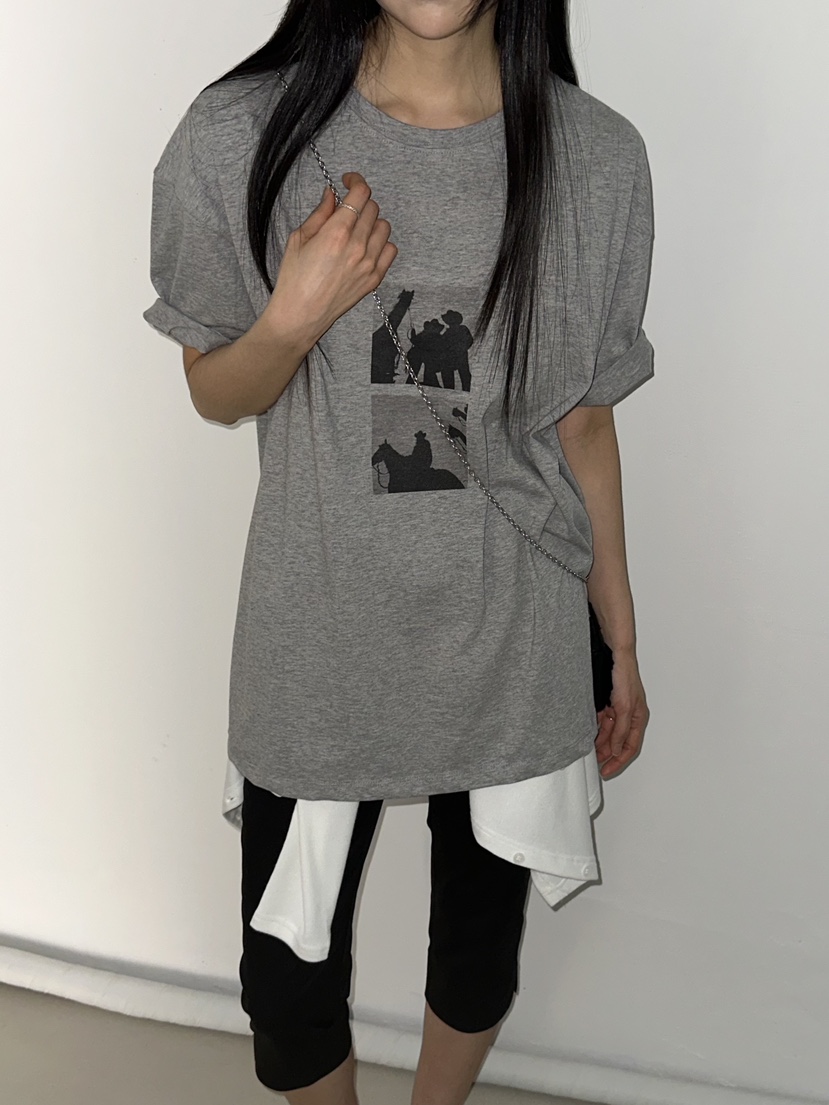 VIVE韓國東大門直郵女士新款推薦熱賣職業休閑26春夏時尚T恤VIVET恤