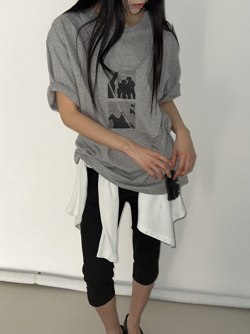 VIVE韓國東大門直郵女士新款推薦熱賣職業休閑26春夏時尚T恤VIVET恤