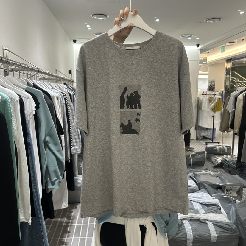 VIVE韓國東大門直郵女士新款推薦熱賣職業休閑26春夏時尚T恤VIVET恤圖色2