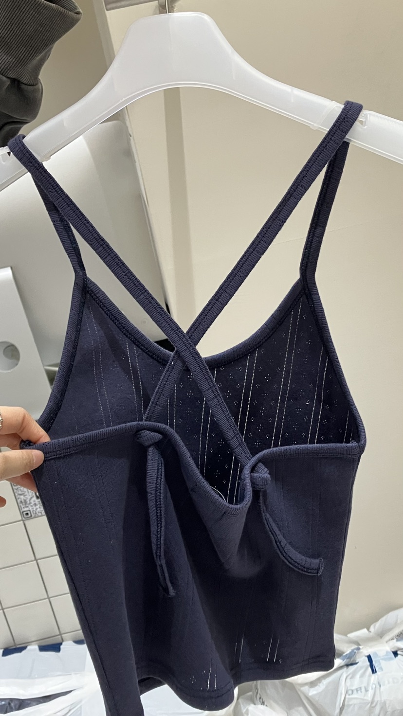 NOFYBE韓國代購女士新款26春夏熱賣推薦職業人氣吊帶背心NOFYBE吊帶/背心