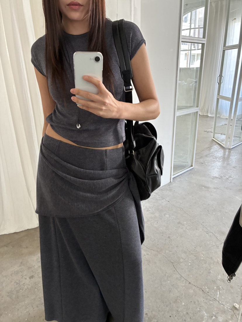 ACME韓國東大門直郵女士新款人氣26春夏職業休閑推薦熱賣T恤ACMET恤