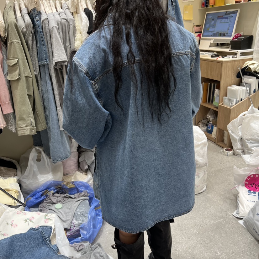 BY FLOW韓國直郵女士新品休閑26春夏人氣襯衫蕾絲衫系帶BY FLOW襯衫/蕾絲衫