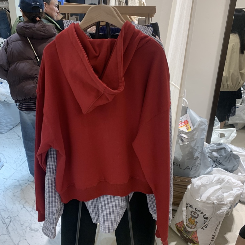 RAWROW韓國直郵實拍女裝新品推薦人氣熱賣職業衛衣連帽衫RAWROW衛衣