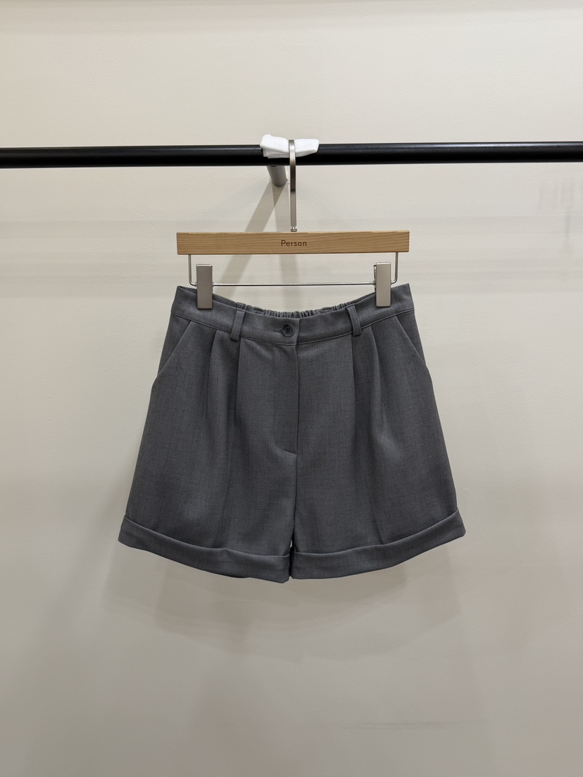 PERSON韓國代購女士新款26春夏熱賣時尚人氣休閑推薦短褲PERSON短褲圖色1