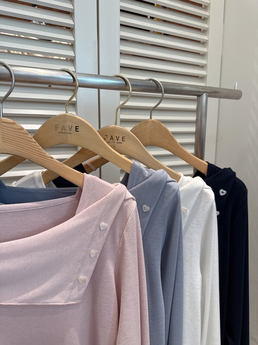 FAVE-L韓國東大門直郵女裝新款熱賣人氣休閑時尚長袖T恤FAVE-L長袖T恤