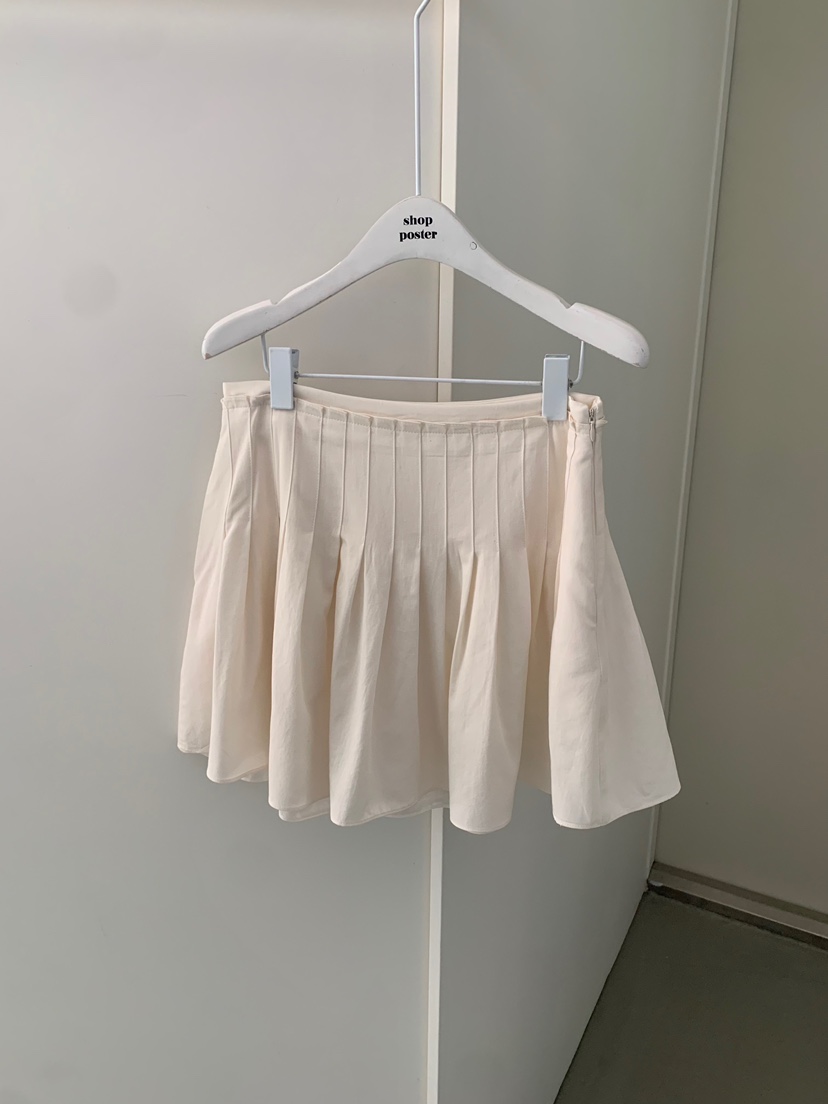 SHOP POSTER韓國直郵實拍女裝新品職業休閑26春夏推薦短裙SHOP_POSTER短裙圖色1