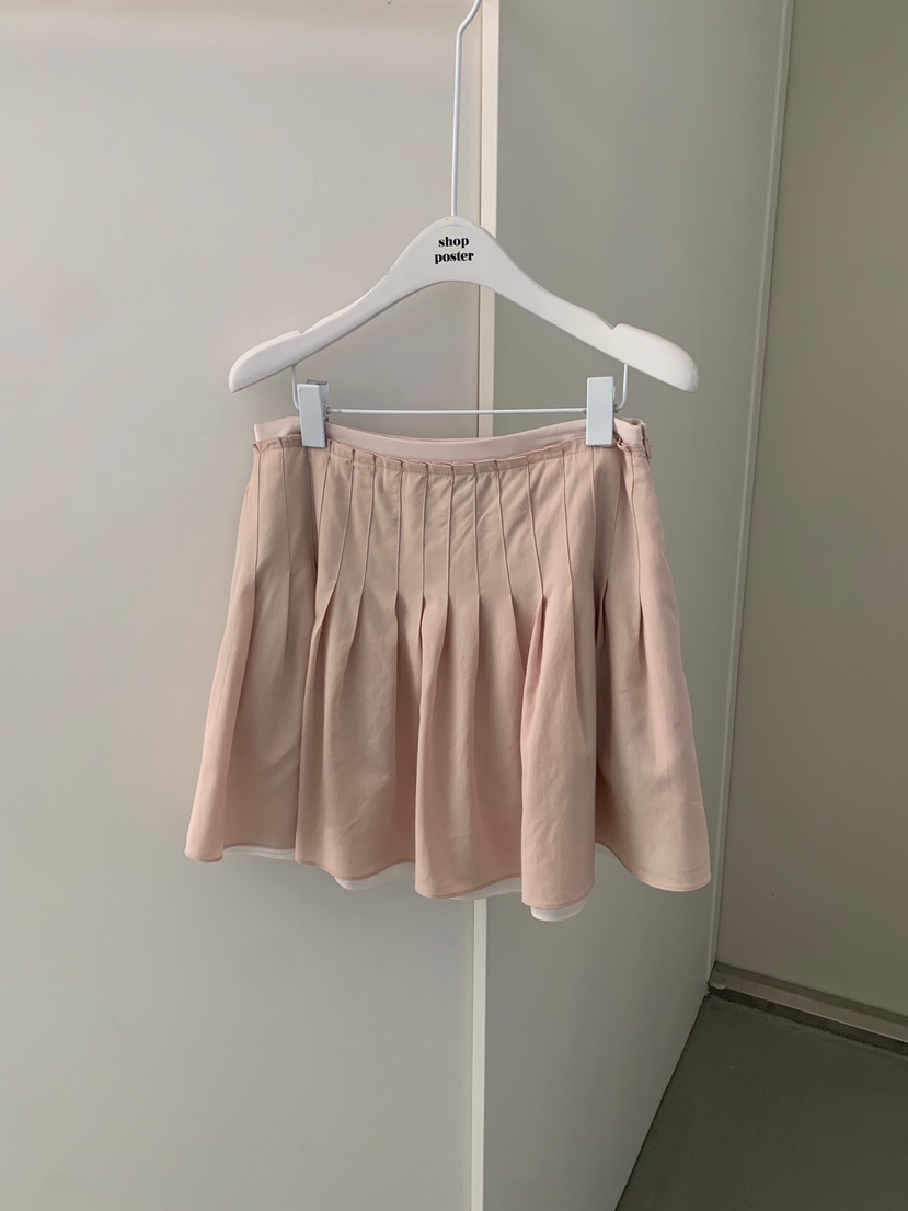 SHOP POSTER韓國直郵實拍女裝新品職業休閑26春夏推薦短裙SHOP_POSTER短裙圖色2