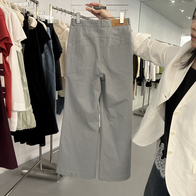 DOUBLE STANDARD/LE SMOKING/MAISONSTAFF韓國直郵女裝新款人氣休閑褲MAISONSTAFF休閑褲