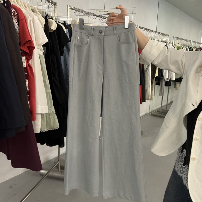 DOUBLE STANDARD/LE SMOKING/MAISONSTAFF韓國直郵女裝新款人氣休閑褲MAISONSTAFF休閑褲圖色1