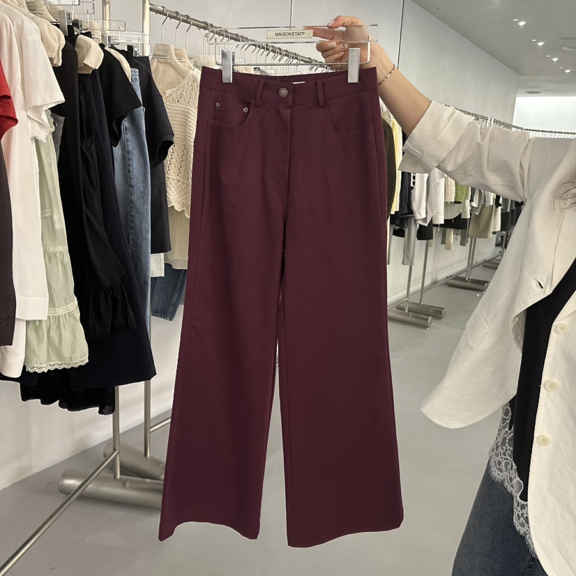 DOUBLE STANDARD/LE SMOKING/MAISONSTAFF韓國直郵女裝新款人氣休閑褲MAISONSTAFF休閑褲圖色3