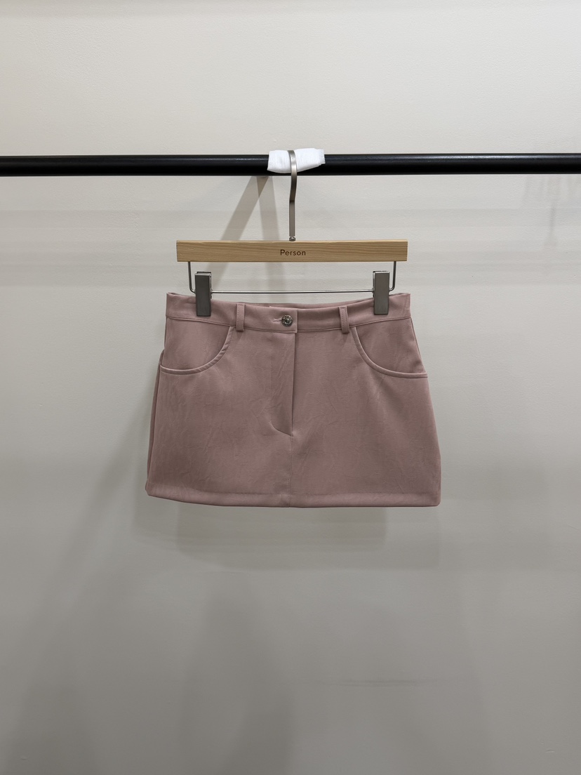 PERSON韓國東大門代購女士新款休閑時尚推薦人氣26春夏短裙PERSON短裙圖色2