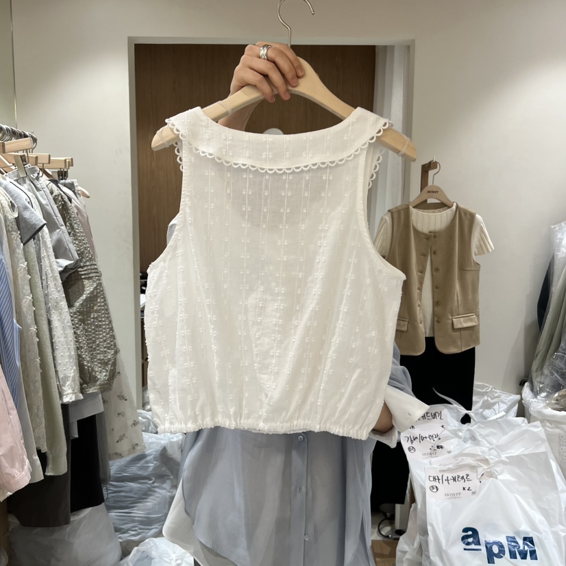 HOWFF韓國直郵實拍女裝新款熱賣推薦26春夏職業休閑吊帶背心HOWFF吊帶/背心