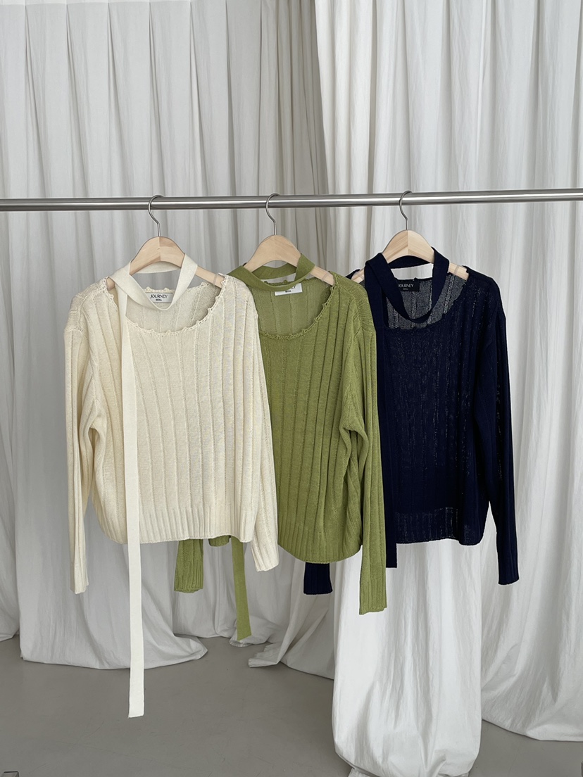 JOURNEY韓國直郵實拍女裝新款休閑熱賣人氣職業時尚針織衫JOURNEY針織衫