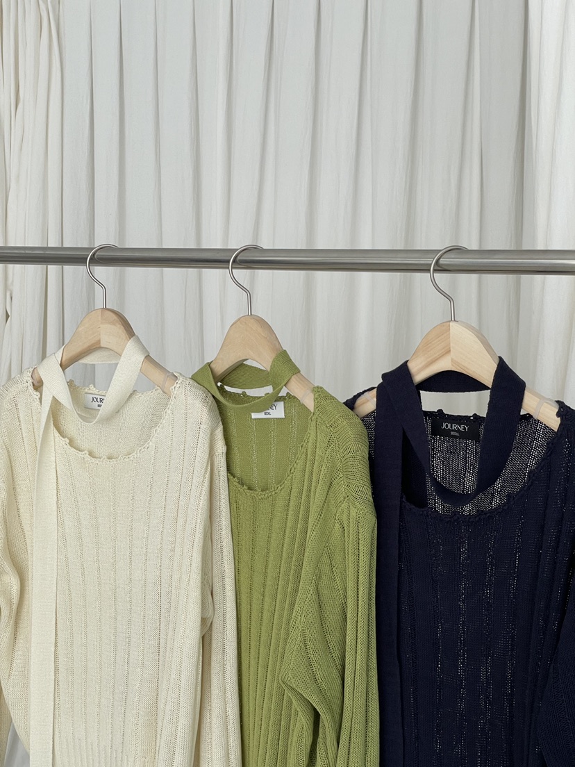 JOURNEY韓國直郵實拍女裝新款休閑熱賣人氣職業時尚針織衫JOURNEY針織衫