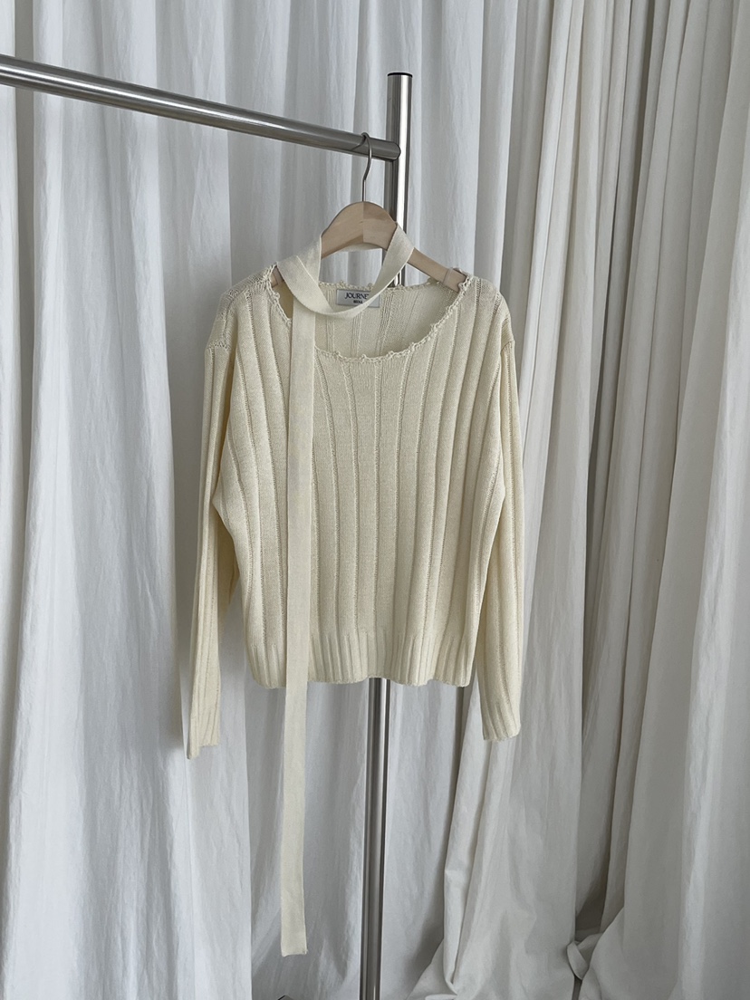 JOURNEY韓國直郵實拍女裝新款休閑熱賣人氣職業時尚針織衫JOURNEY針織衫圖色1