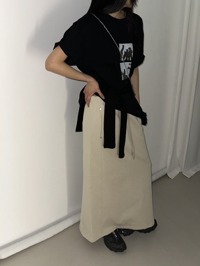 VIVE韓國東大門直郵女士新款職業熱賣26春夏推薦時尚長裙VIVE長裙