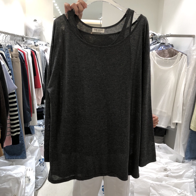 THE REST韓國東大門直郵女士新款人氣26春夏時尚套裝亞麻THE REST/UNNOEUD套裝圖色2