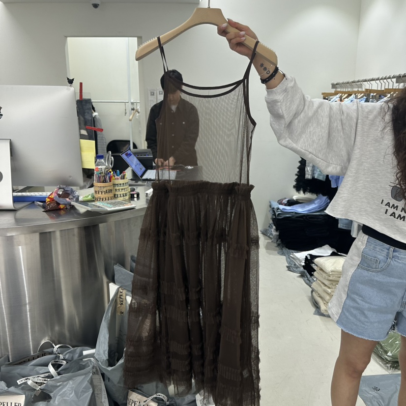 REPELLER韓國東大門代購女士新品推薦人氣26春夏時尚連衣裙REPELLER連衣裙圖色2