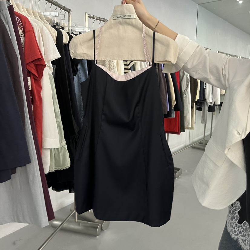 DOUBLE STANDARD/LE SMOKING/MAISONSTAFF韓國代購女裝新品人氣連衣裙MAISONSTAFF連衣裙圖色2