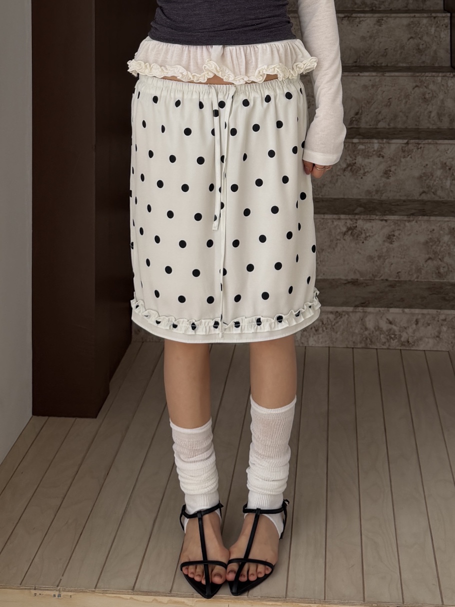 I MFACT韓國東大門直郵女裝新款休閑時尚26春夏半身裙中短裙I MFACT半身裙/中短裙圖色1