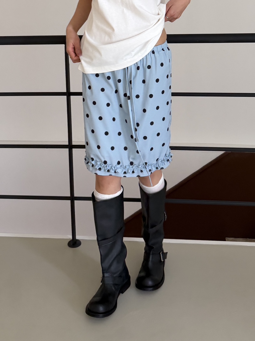 I MFACT韓國東大門直郵女裝新款休閑時尚26春夏半身裙中短裙I MFACT半身裙/中短裙圖色2