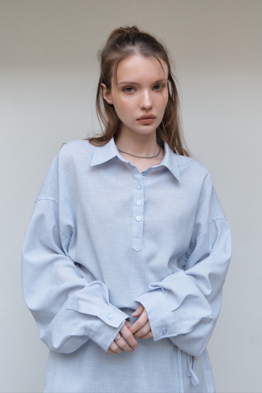 GLITTER韓國代購女裝新品職業推薦26春夏熱賣休閑襯衫蕾絲衫GLITTER襯衫/蕾絲衫