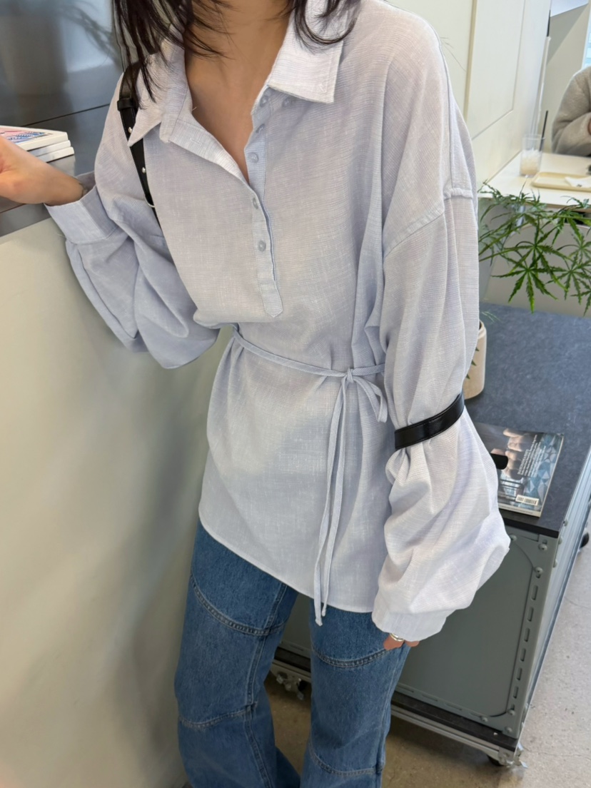 GLITTER韓國代購女裝新品職業推薦26春夏熱賣休閑襯衫蕾絲衫GLITTER襯衫/蕾絲衫