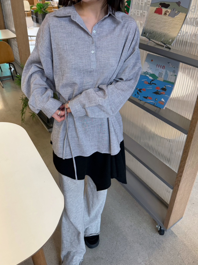 GLITTER韓國代購女裝新品職業推薦26春夏熱賣休閑襯衫蕾絲衫GLITTER襯衫/蕾絲衫