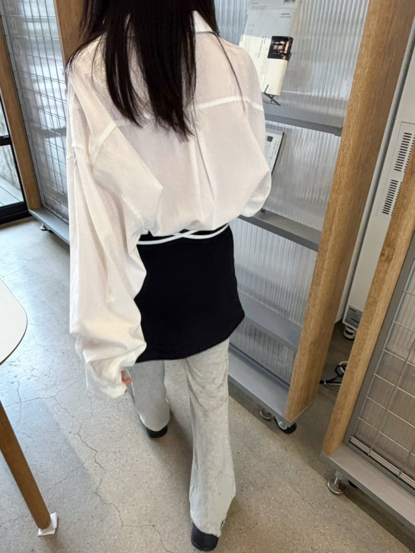 GLITTER韓國代購女裝新品職業推薦26春夏熱賣休閑襯衫蕾絲衫GLITTER襯衫/蕾絲衫