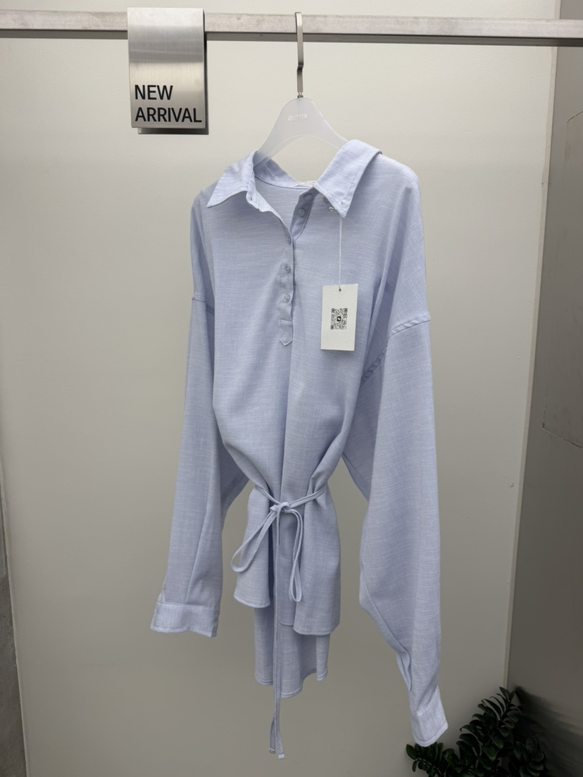 GLITTER韓國代購女裝新品職業推薦26春夏熱賣休閑襯衫蕾絲衫GLITTER襯衫/蕾絲衫圖色1