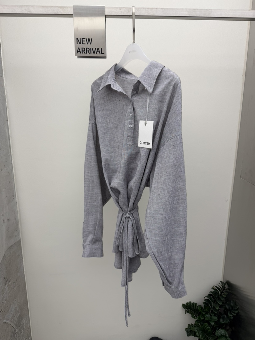 GLITTER韓國代購女裝新品職業推薦26春夏熱賣休閑襯衫蕾絲衫GLITTER襯衫/蕾絲衫圖色3