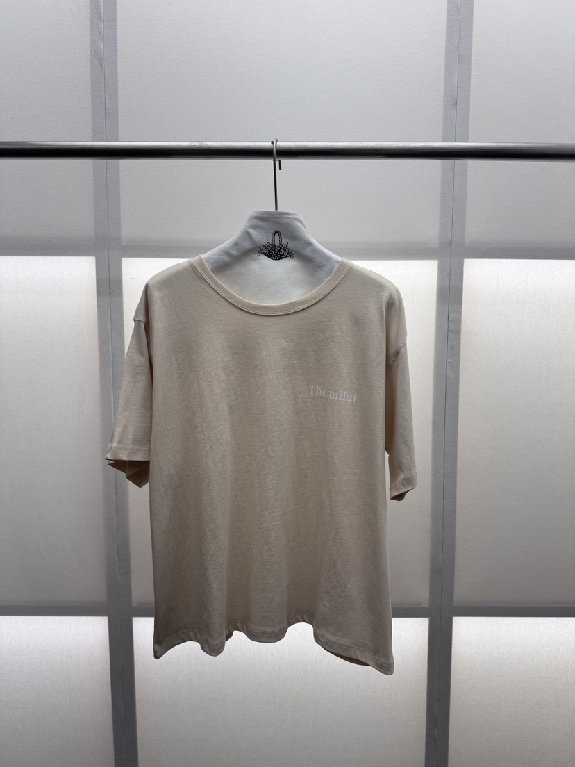 MILUI韓國代購女士新款時尚推薦休閑熱賣職業26春夏人氣T恤MILUIT恤圖色2