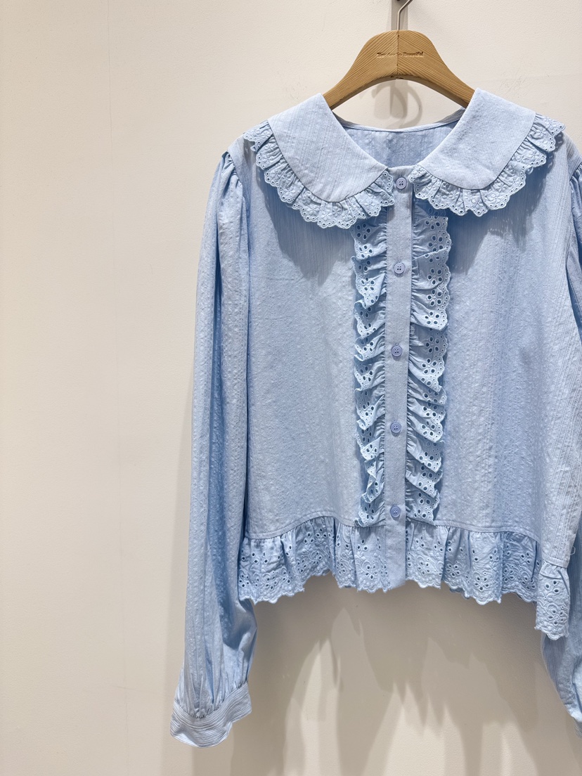 MELTED-P韓國東大門代購女士新款職業時尚熱賣襯衫蕾絲衫MELTED-P襯衫/蕾絲衫