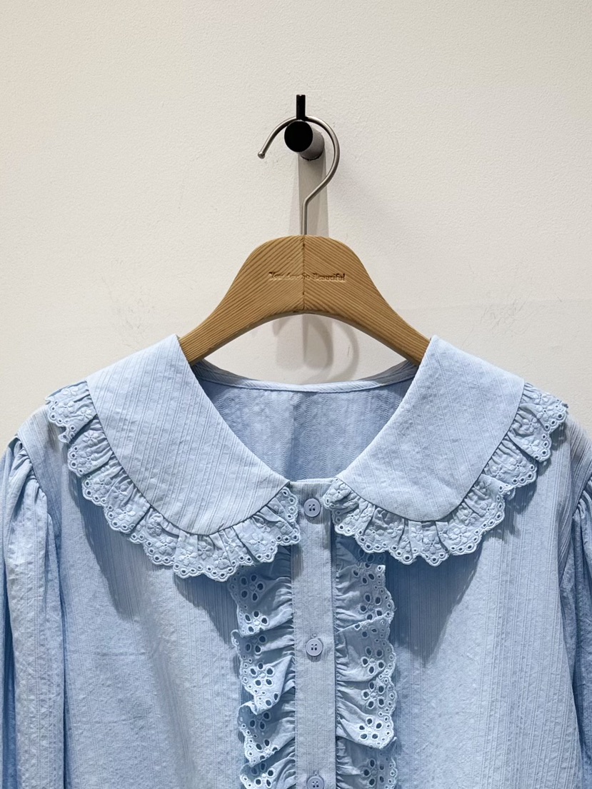 MELTED-P韓國東大門代購女士新款職業時尚熱賣襯衫蕾絲衫MELTED-P襯衫/蕾絲衫