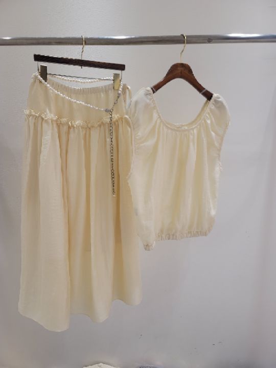 CATS東大門代購女士新品熱賣休閑推薦人氣26春夏套裝含腰帶CAT.S套裝圖色1