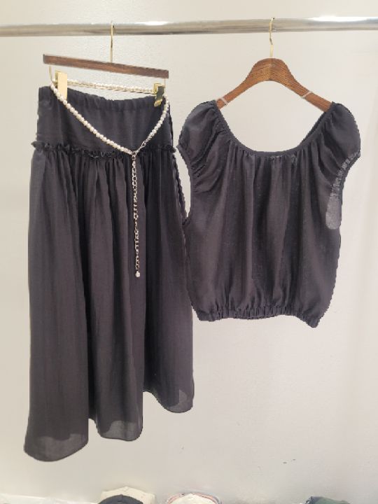 CATS東大門代購女士新品熱賣休閑推薦人氣26春夏套裝含腰帶CAT.S套裝圖色3