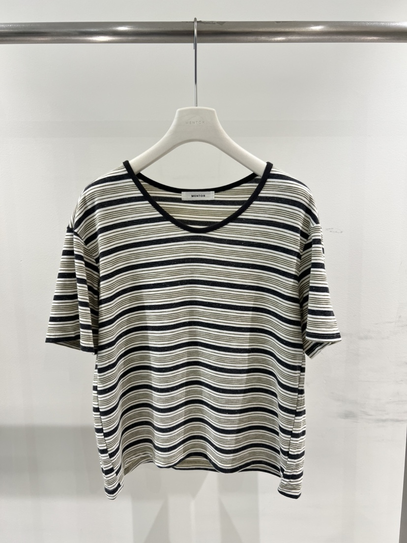 MENTOR韓國東大門直郵女裝新品推薦時尚熱賣職業休閑26春夏T恤MENTORT恤圖色3