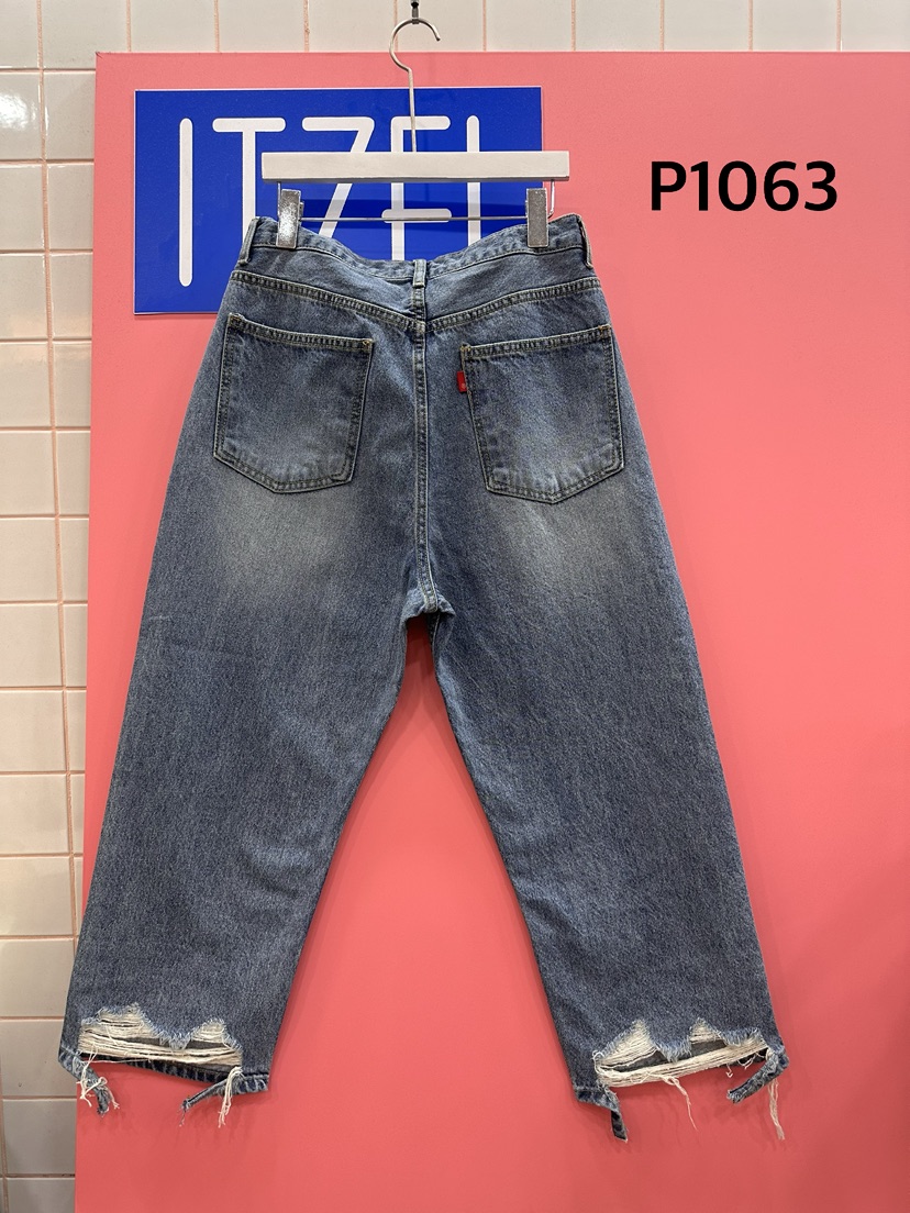 ITZEL韓國直郵女裝新款26春夏時尚熱賣職業推薦休閑牛仔褲ITZEL牛仔褲