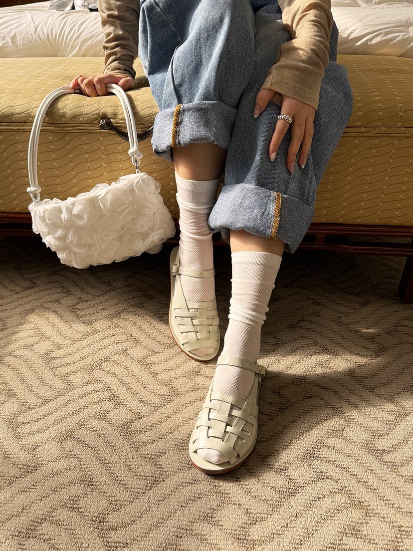 NICEALICE韓國直郵實拍女士新款職業時尚26春夏襪子網眼棉質NICEALICE襪子圖色2