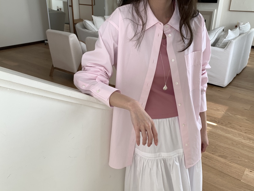 ATHEA韓國東大門代購女裝新品26春夏推薦時尚休閑襯衫蕾絲衫ATHEA襯衫/蕾絲衫圖色1