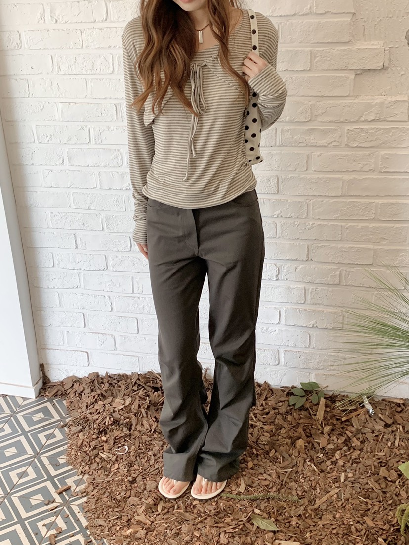 BEFORE SUNRISE韓國代購女裝新款熱賣休閑時尚推薦休閑褲BEFORE SUNRISE休閑褲