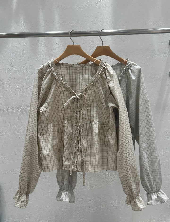 CRONG東大門代購女士新品熱賣26春夏休閑人氣時尚襯衫蕾絲衫CRONG襯衫/蕾絲衫