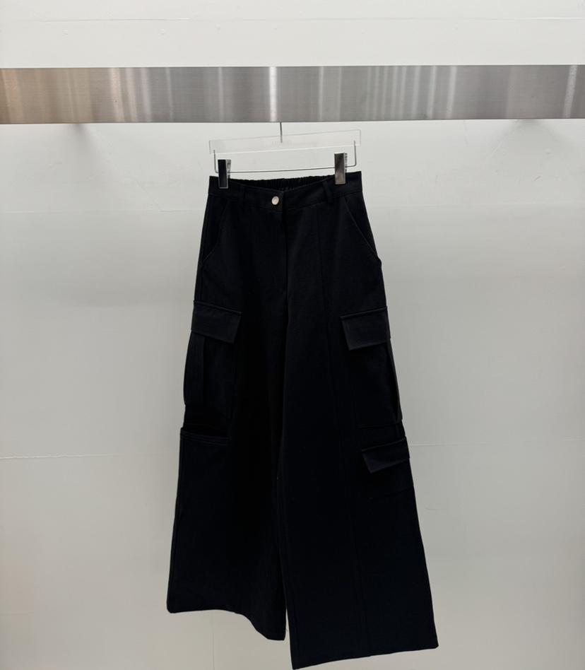 AMOOD東大門代購女士新款休閑26春夏時尚熱賣人氣休閑褲口袋AMOOD休閑褲圖色4