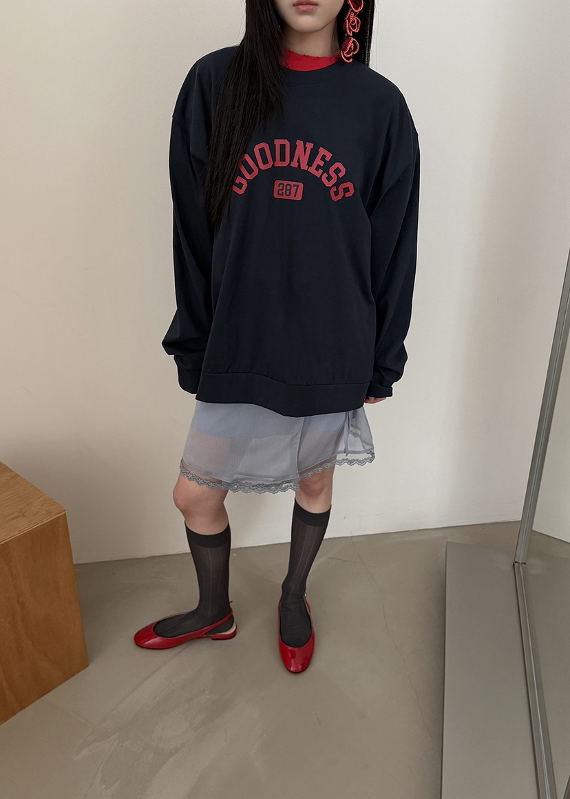 AMOOD韓國直郵女士新款26春夏職業推薦人氣熱賣時尚休閑T恤AMOODT恤