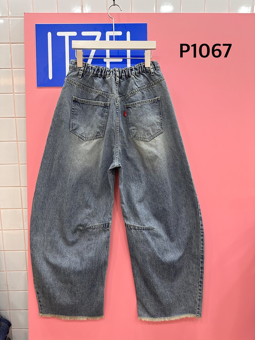ITZEL東大門實拍女裝新款人氣時尚職業休閑推薦26春夏牛仔褲ITZEL牛仔褲